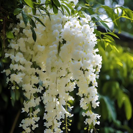 🌸Stunning Weeping Jasmine🌿 ‘White Jade Butterfly’🦋 – Elegant Fairy-like Blooms! ✨