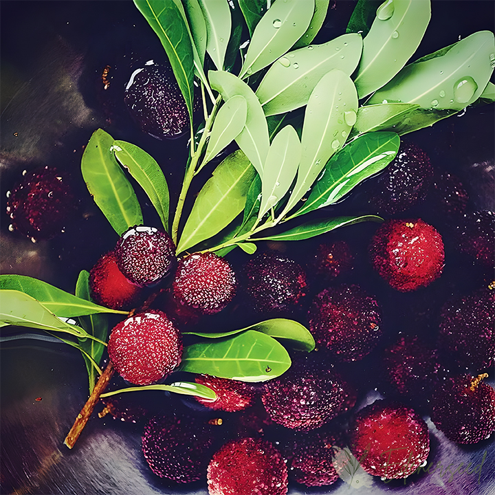 Giant Bayberry: Ping-Pong Ball Size, ⭐Strawberry-Cherry Fusion Flavor