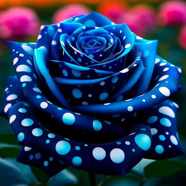 The Rare Polka-Dotted Rose🌌🌹