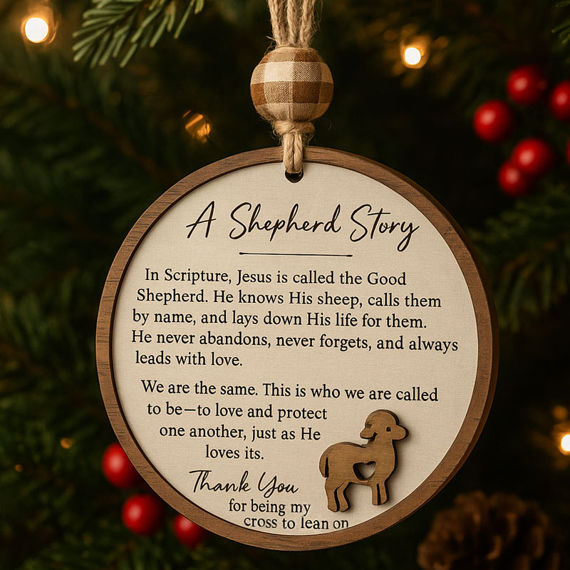 The Good Shepherd Christmas Ornaments