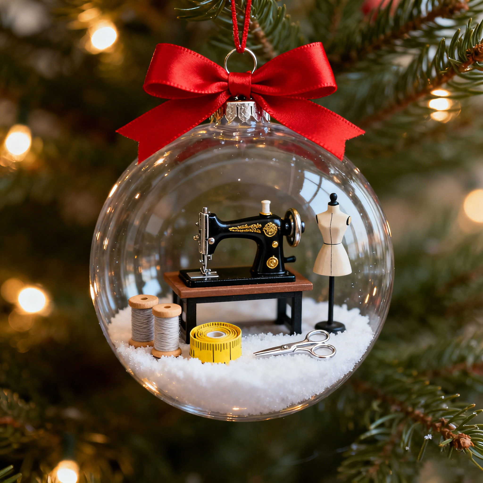 Tailor’s Christmas Ornament