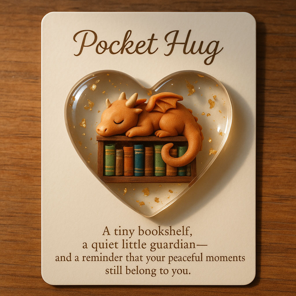 Bookshelf Pocket Hug 