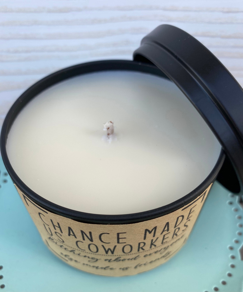 8 Oz Candle Coworker Friend Gift