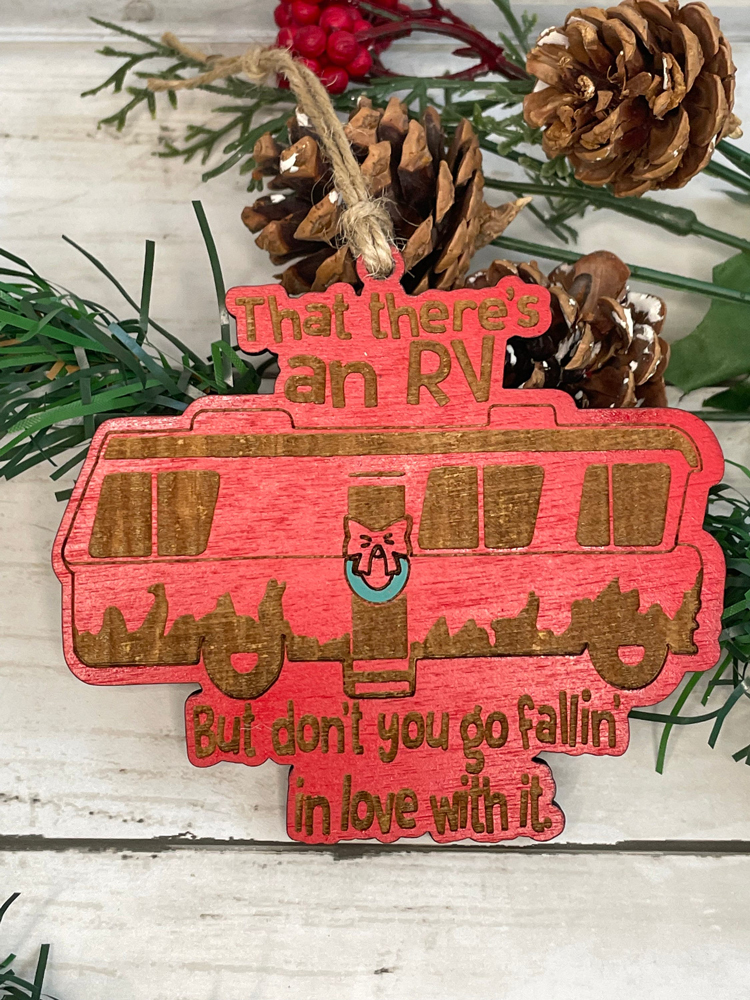 Engraved Christmas Vacation Ornaments