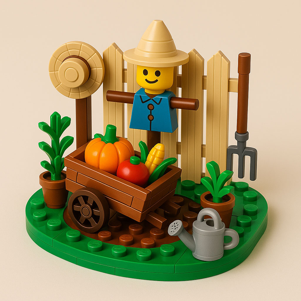 Brick-Built Countryside Moments – Miniature Diorama Series