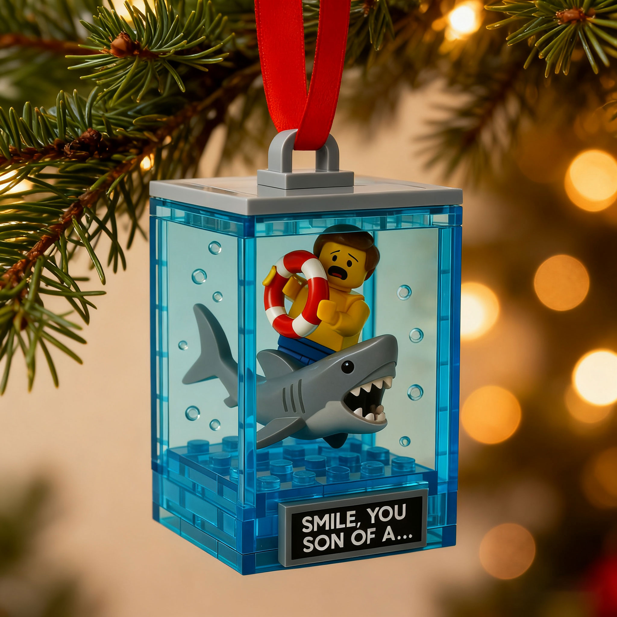 Shark Attack Ornament