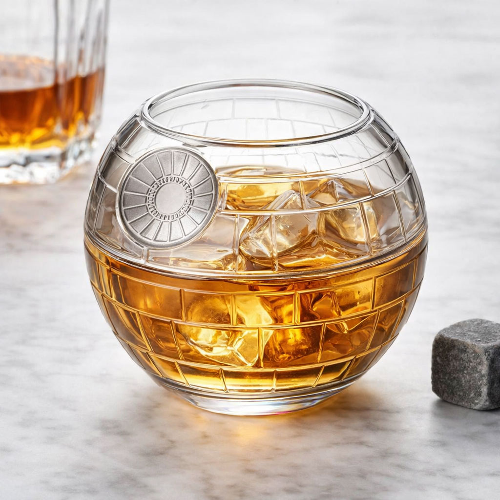 Death Star Whisky Glass
