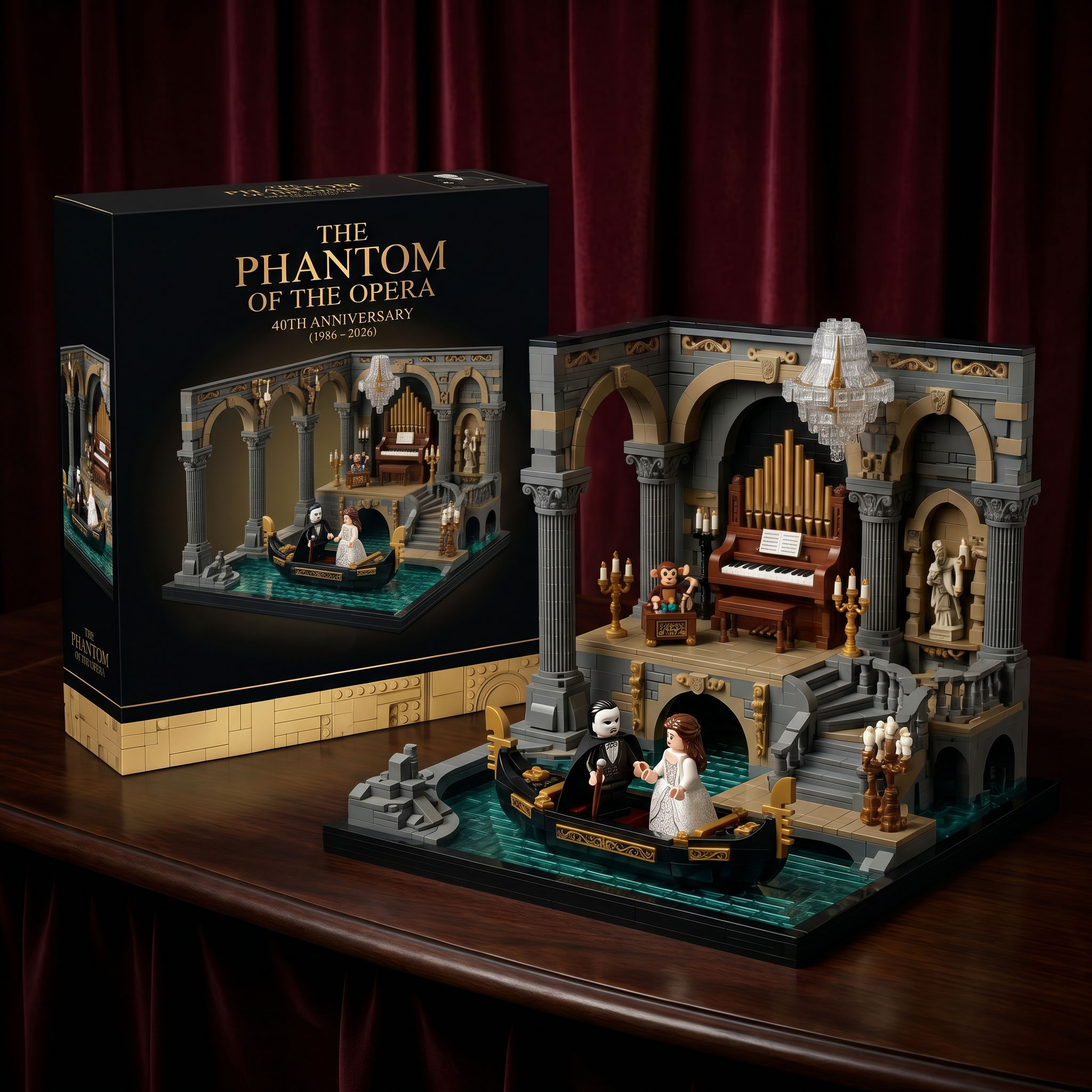  The Phantom of the Opera: 40th Anniversary Blocks Building Set