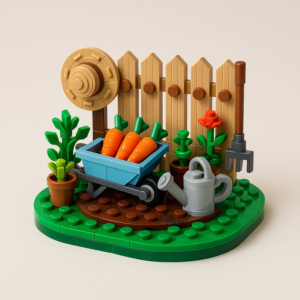 Brick-Built Countryside Moments – Miniature Diorama Series