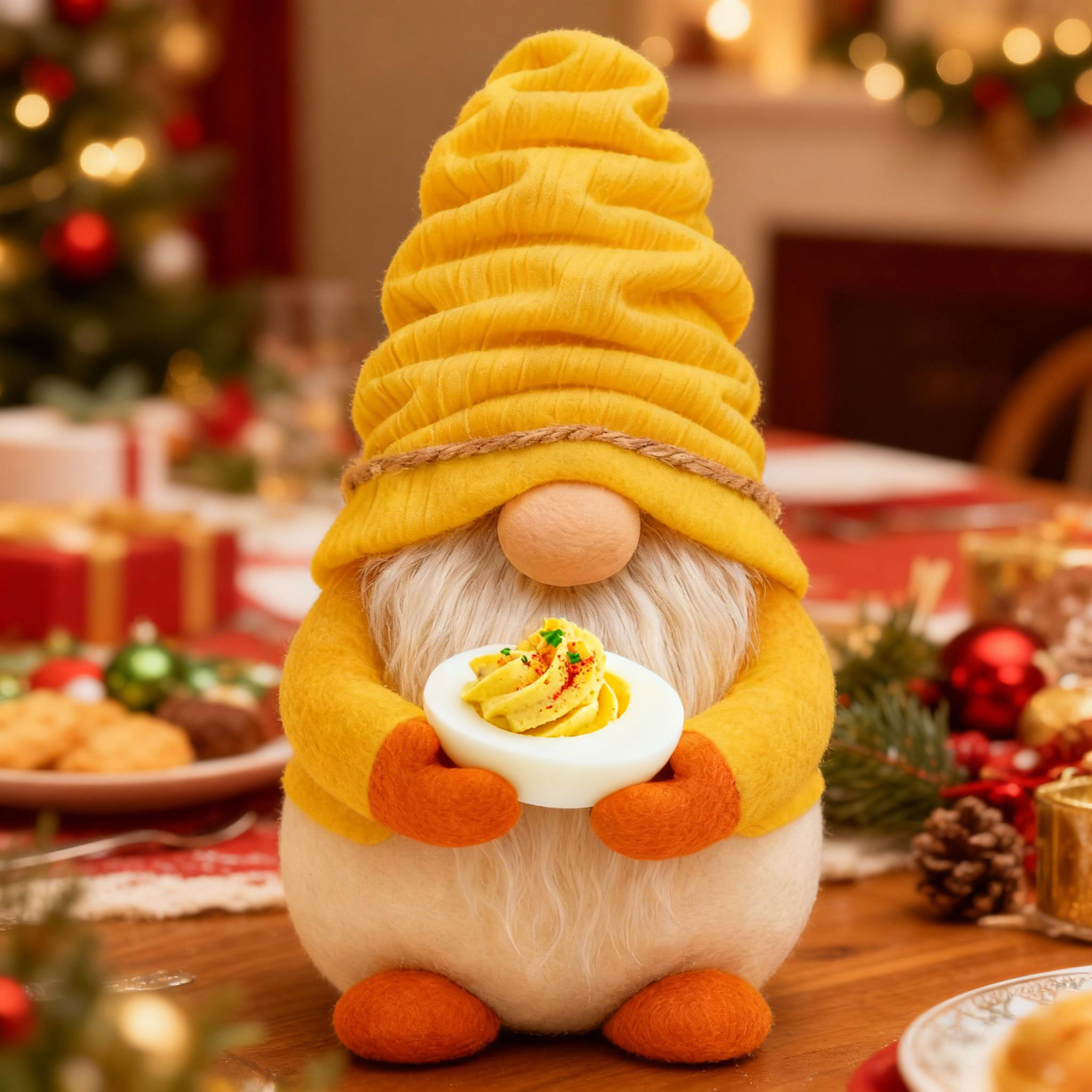 Deviled Egg Gnome