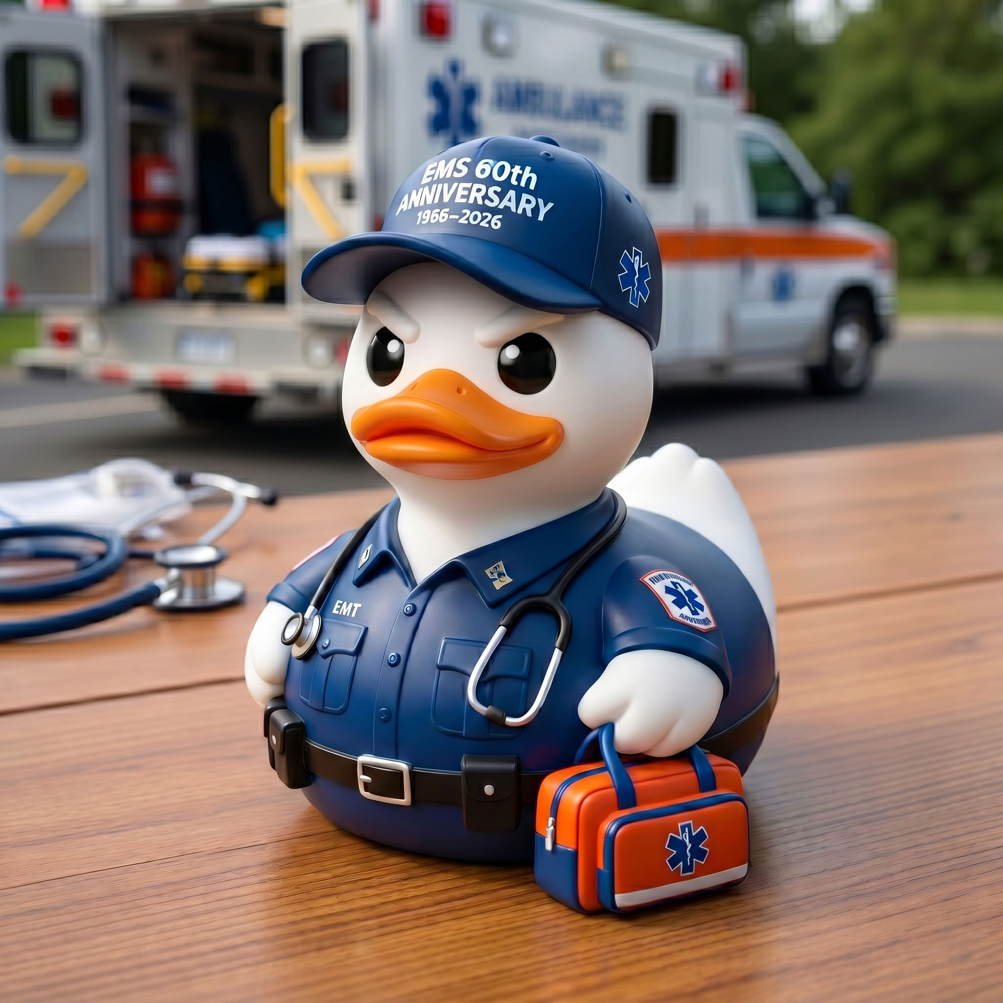 EMS 60th Anniversary EMT Duck
