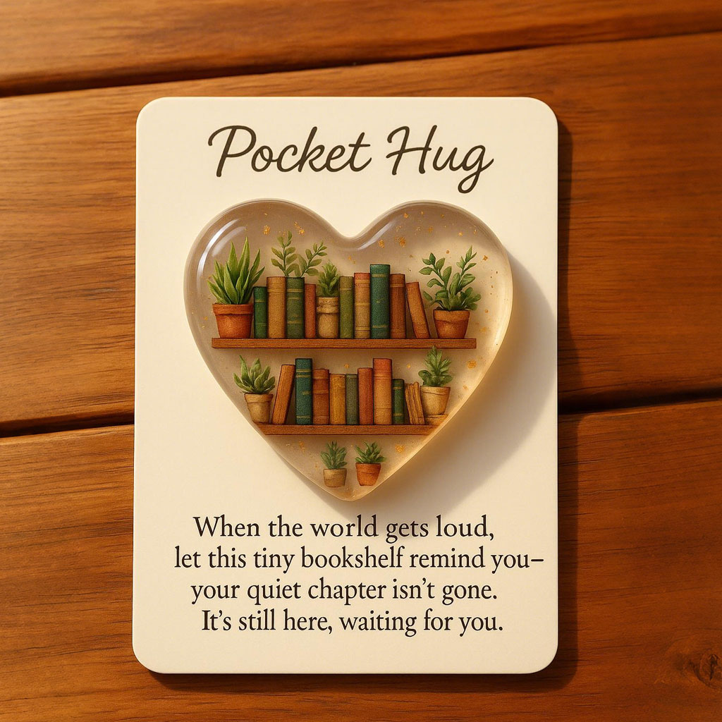 Bookshelf Pocket Hug 