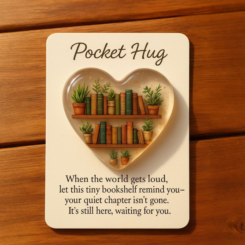 Bookshelf Pocket Hug 