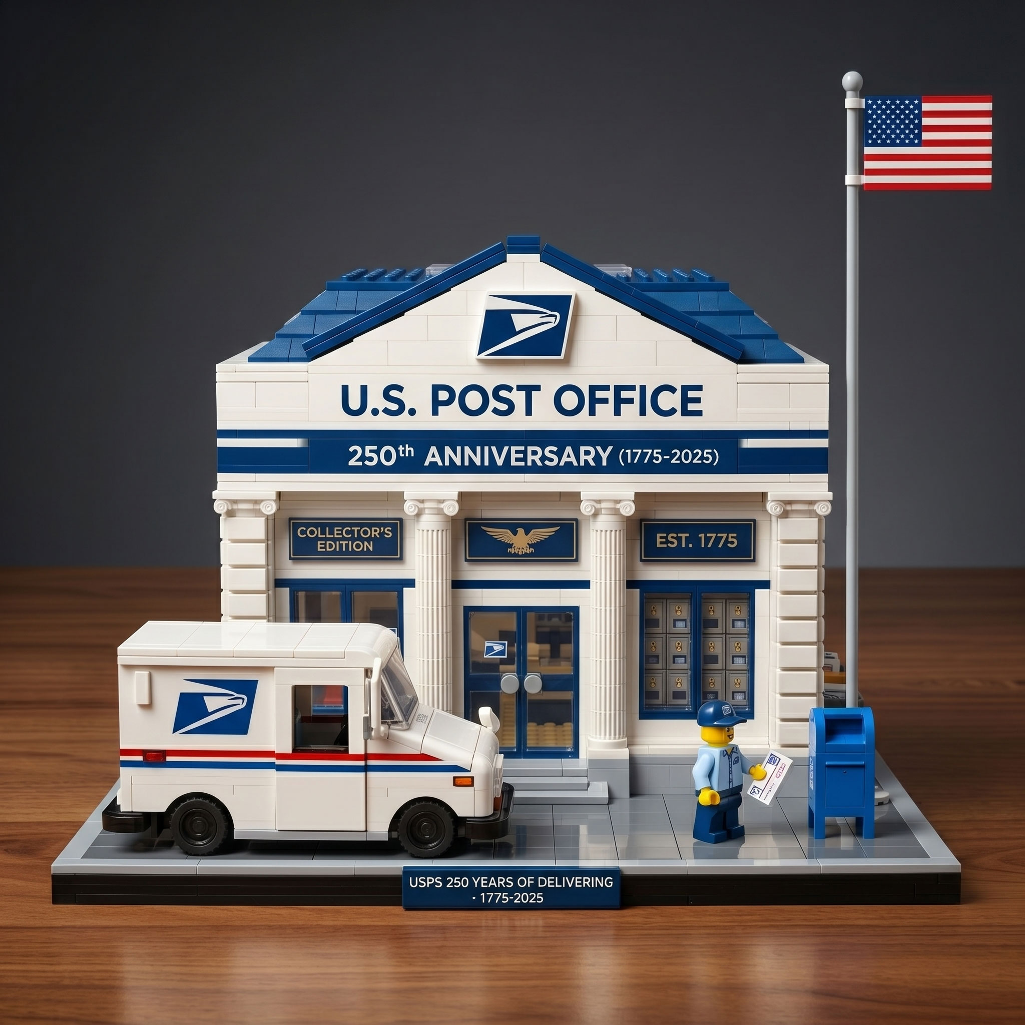 USPS 250th Anniversary Collector’s Building Set