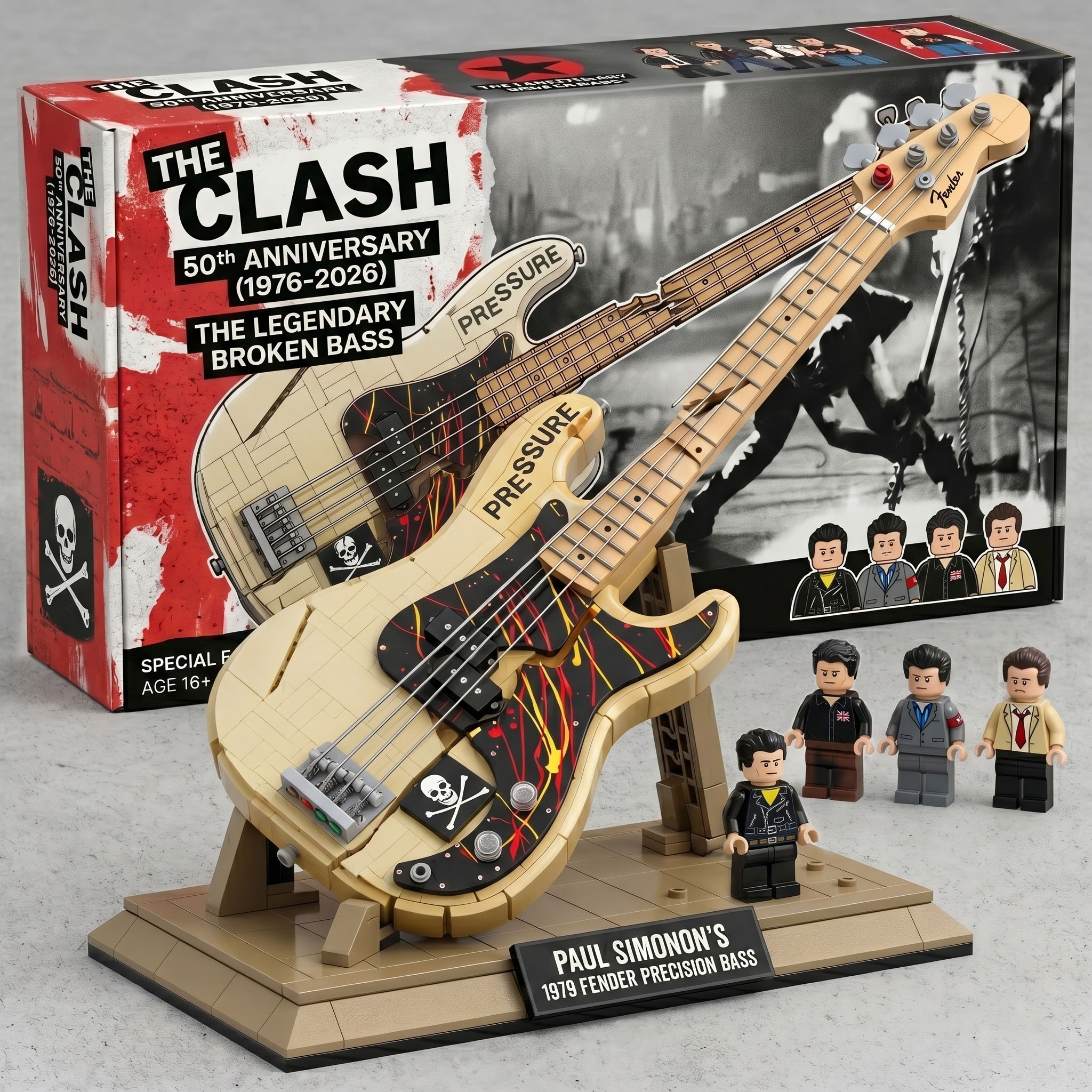 The Legendary Broken Bass Brick Set