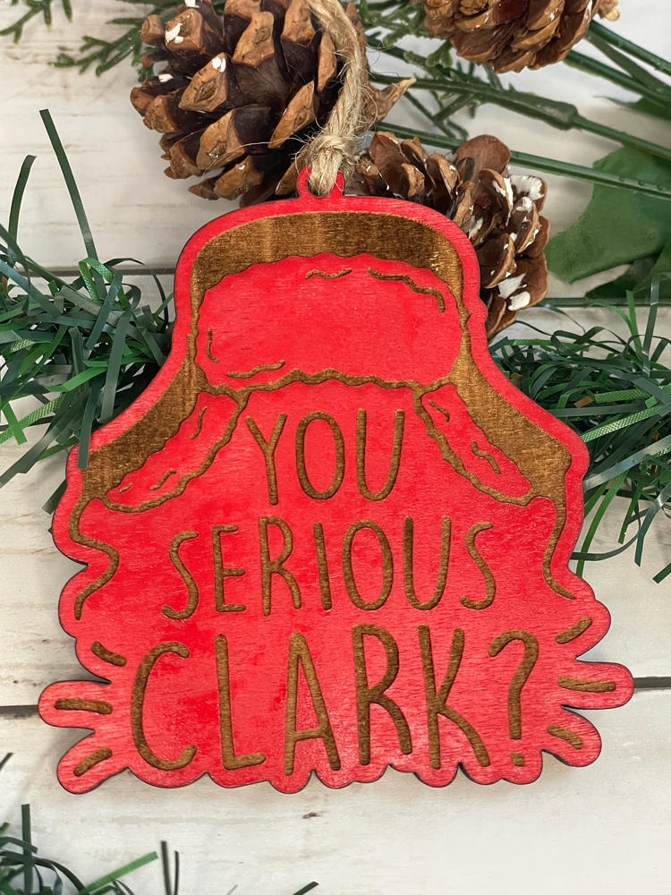 Engraved Christmas Vacation Ornaments