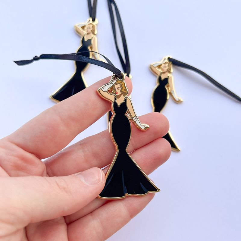 White Christmas Ornament