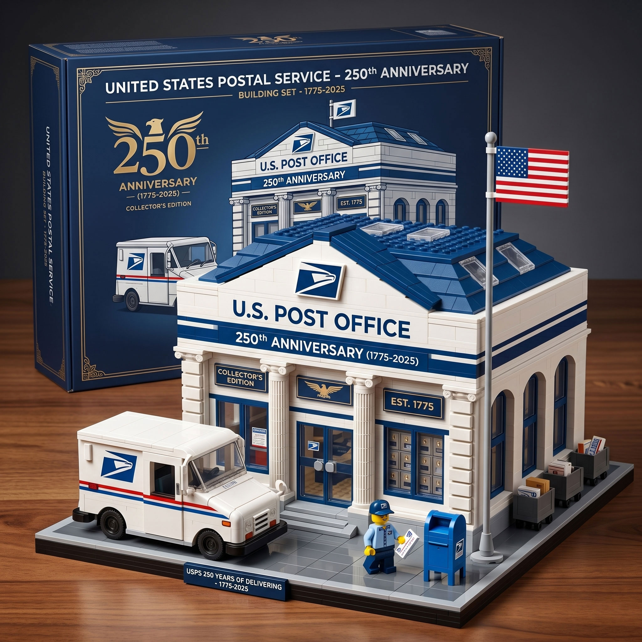 USPS 250th Anniversary Collector’s Building Set