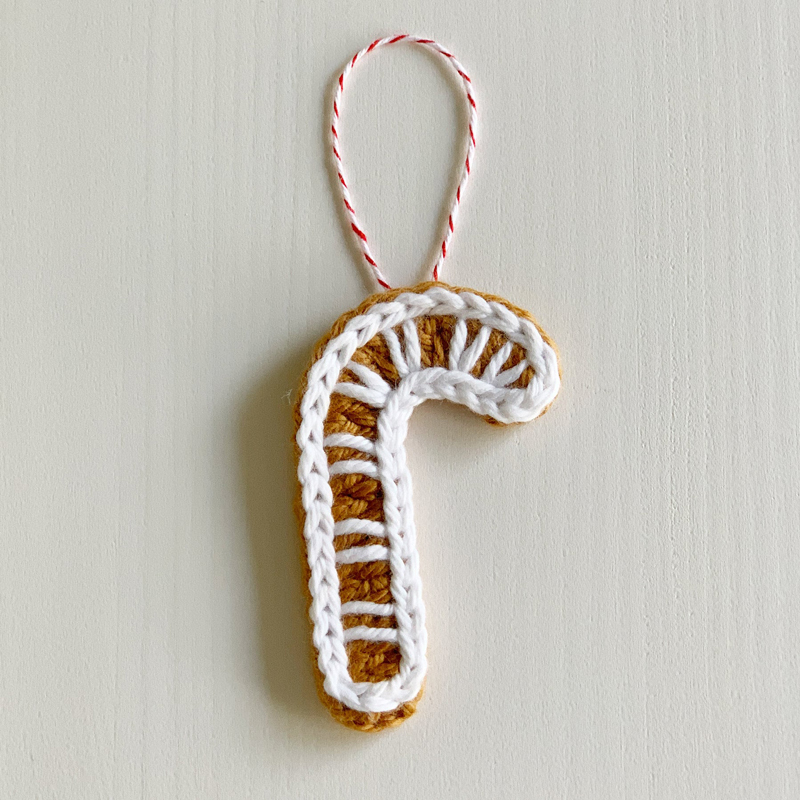 Crochet Gingerbread Cookies Ornament