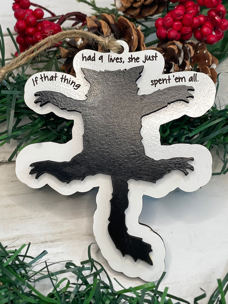 Engraved Christmas Vacation Ornaments