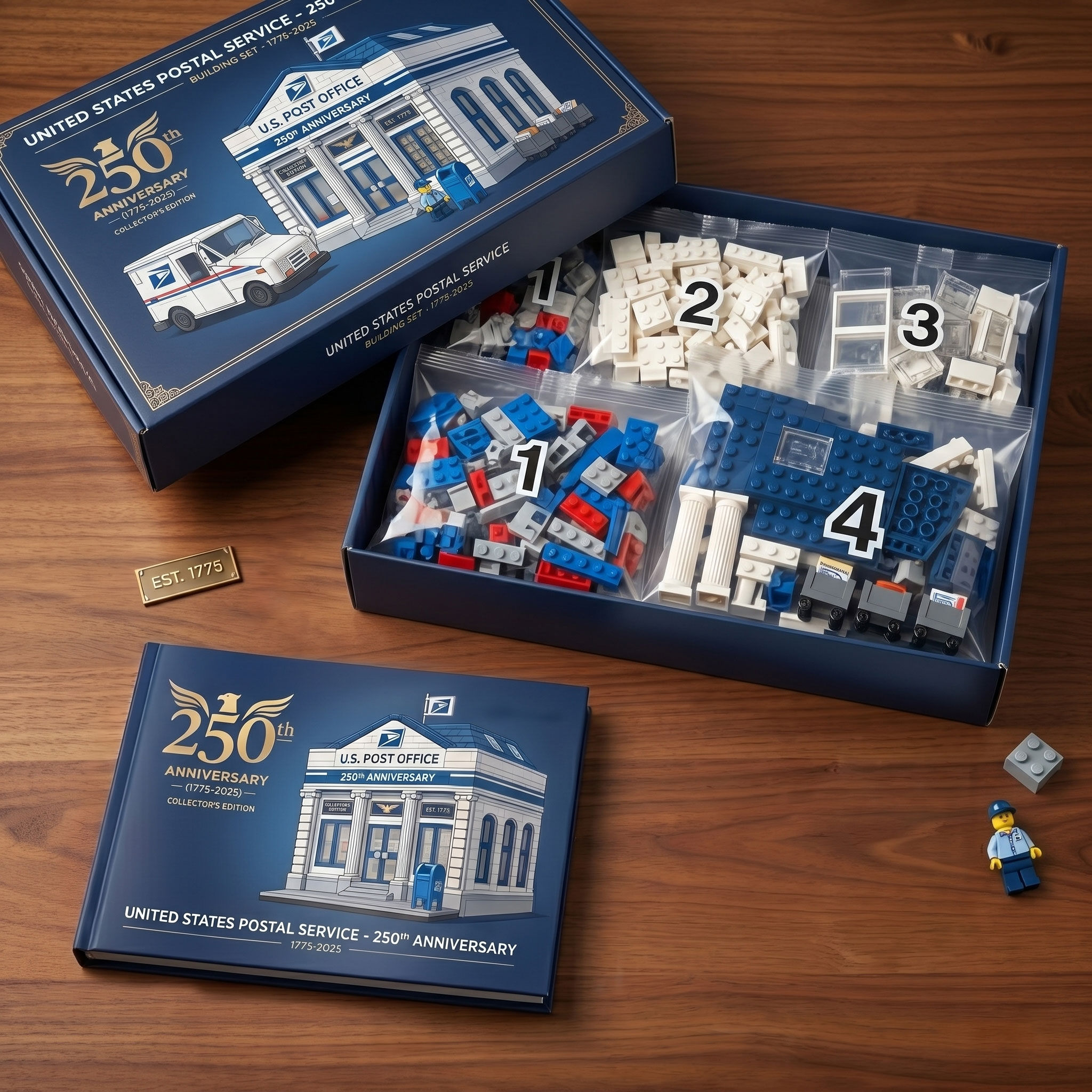 USPS 250th Anniversary Collector’s Building Set