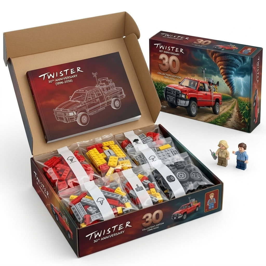 Twister 30th Anniversary: Storm Chaser Collector’s Edition Brick Building Set