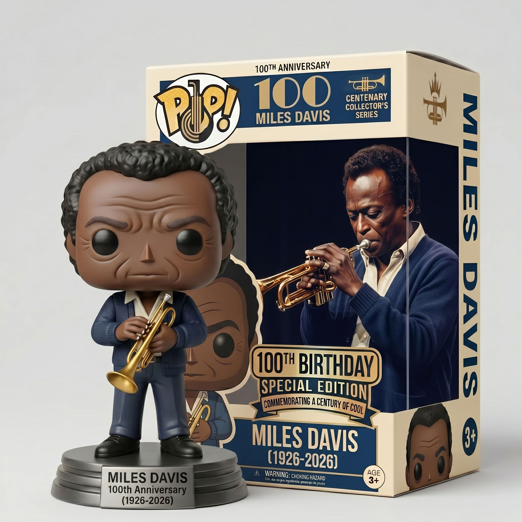 Miles Davis 100th Anniversary Centenary Collector’s Figurine