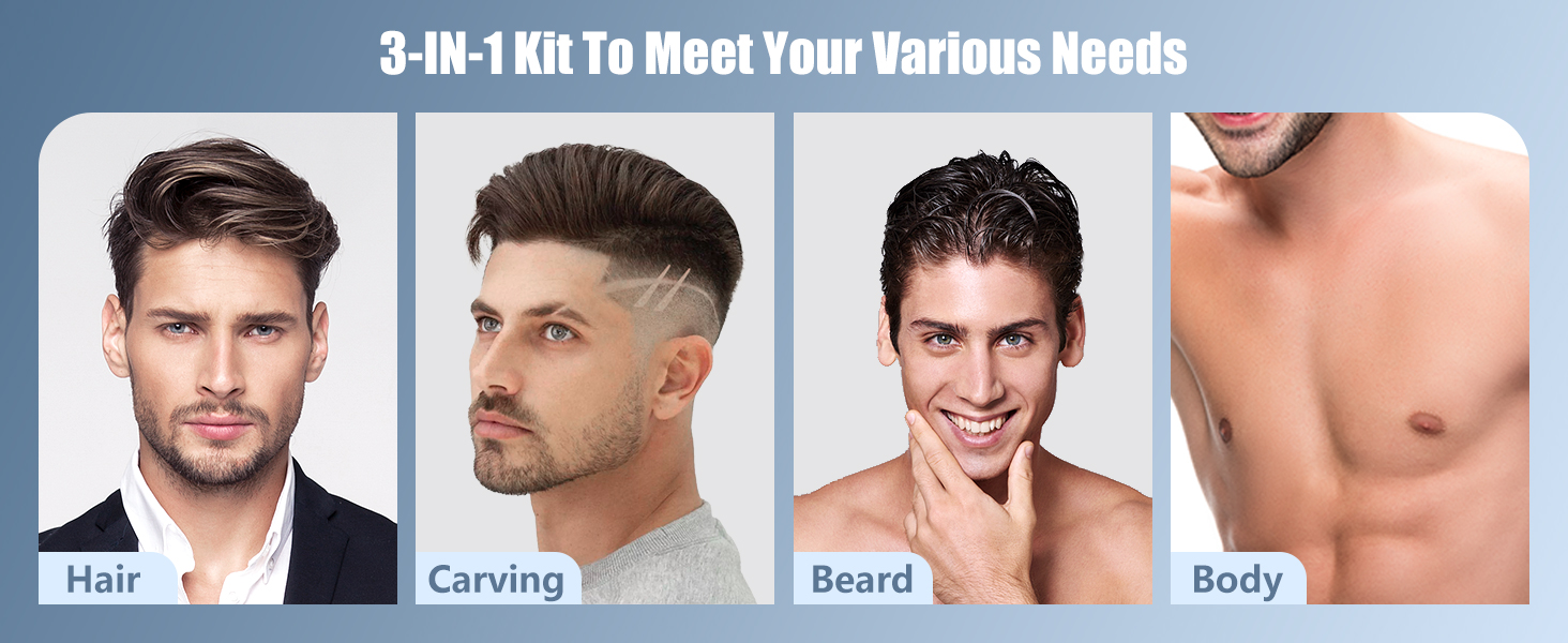 Hair Clippers Professional Cordless for Men ,Electric Foil Shavers Raz