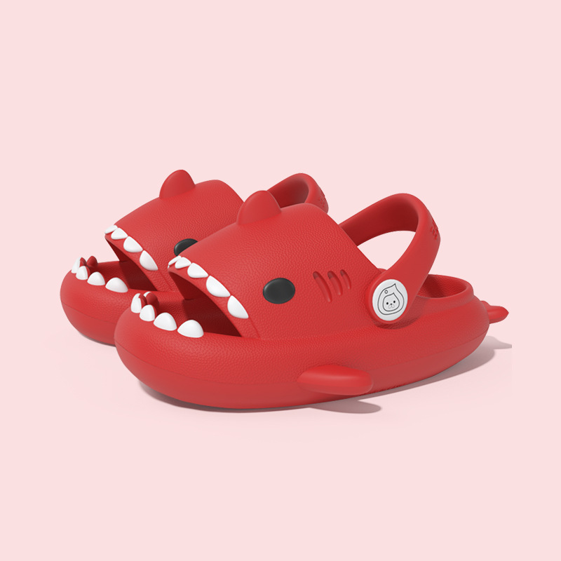 KID CUTE SHARK HEAD CLOGS