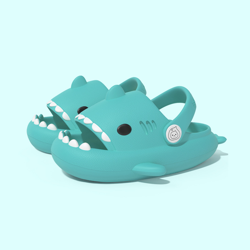 KID CUTE SHARK HEAD CLOGS