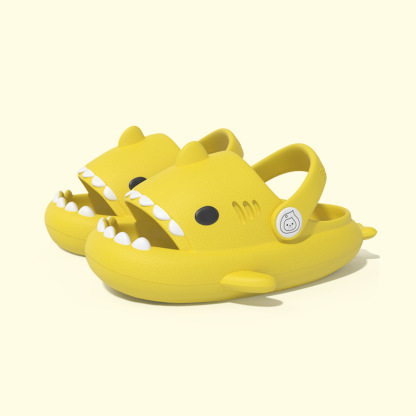 KID CUTE SHARK HEAD CLOGS