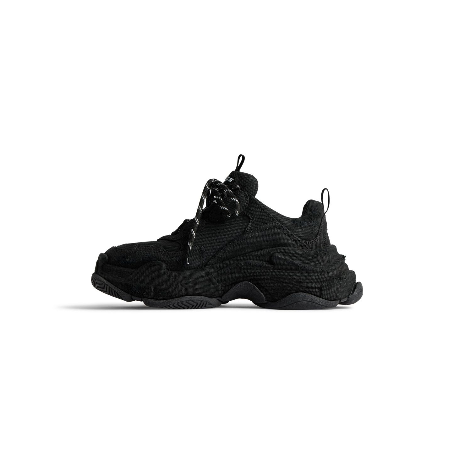 WOMEN'S TRIPLE S SNEAKER IN BLACK