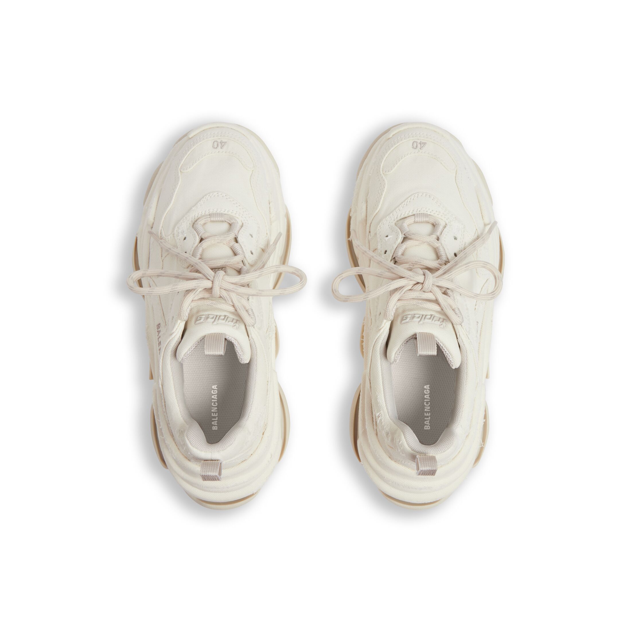 WOMEN'S TRIPLE S SNEAKER IN BEIGE