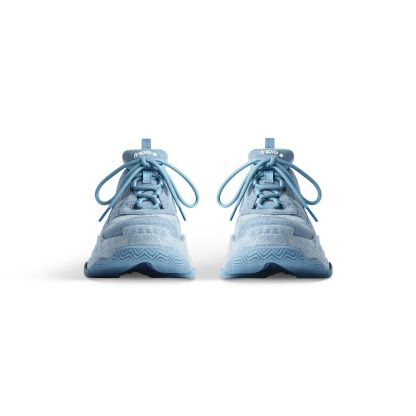 WOMEN'S TRIPLE S SNEAKER DENIM IN BLUE