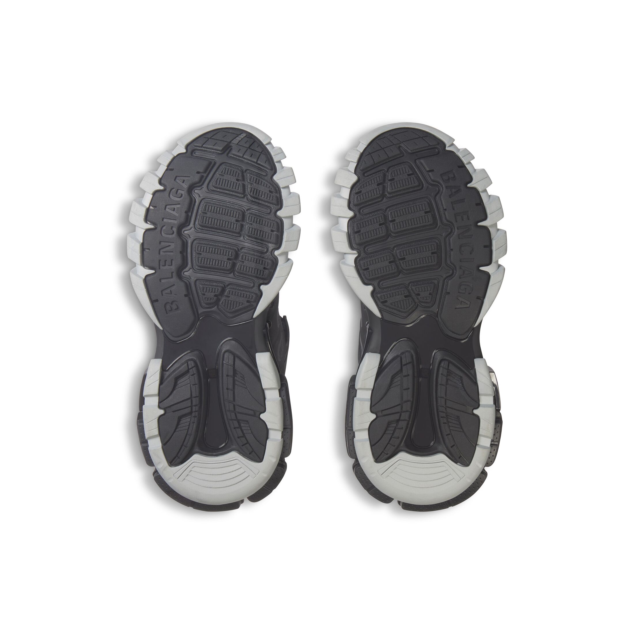 WOMEN'S TRACK SNEAKER IN BLACK/SILVER