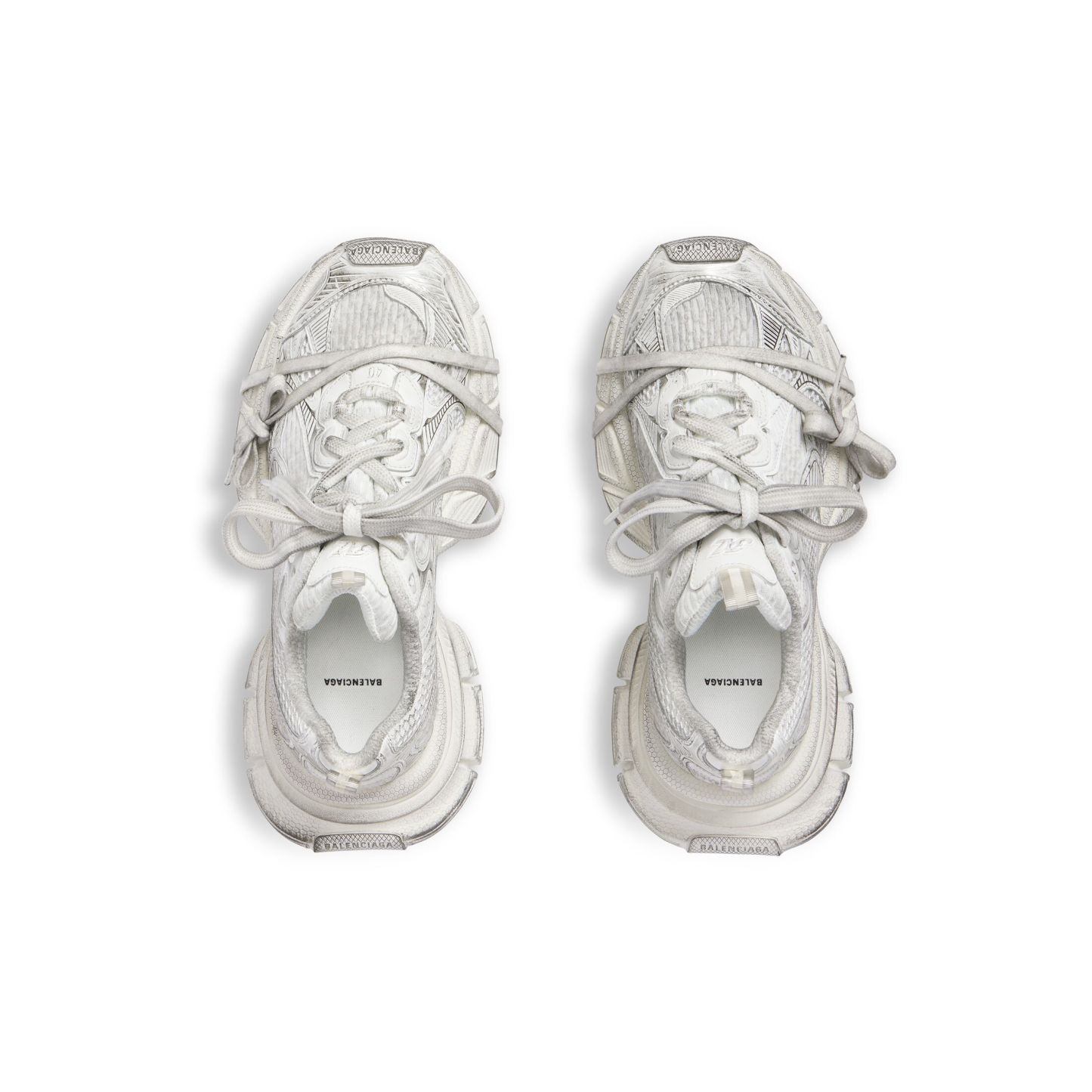 WOMEN'S 3XL SNEAKER IN WHITE