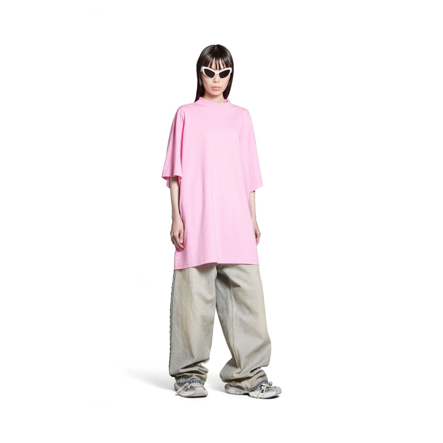 WOMEN'S 3XL SNEAKER IN WHITE/BLACK