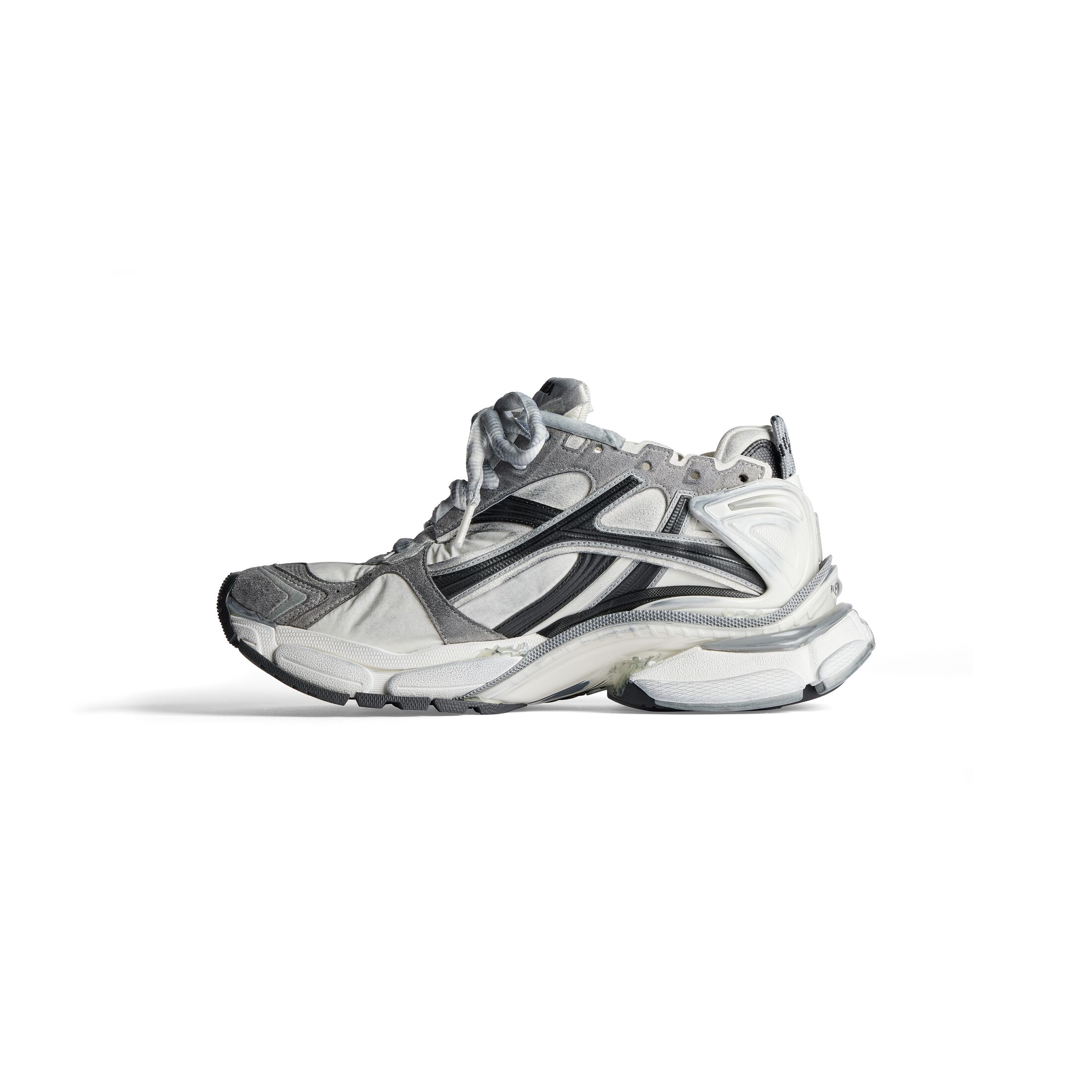MEN'S RUNNER SNEAKER IN GREY/WHITE/BLACK