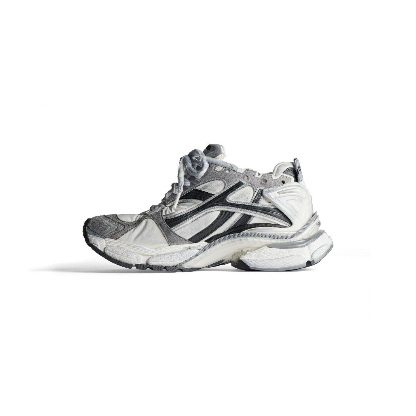 MEN'S RUNNER SNEAKER IN GREY/WHITE/BLACK