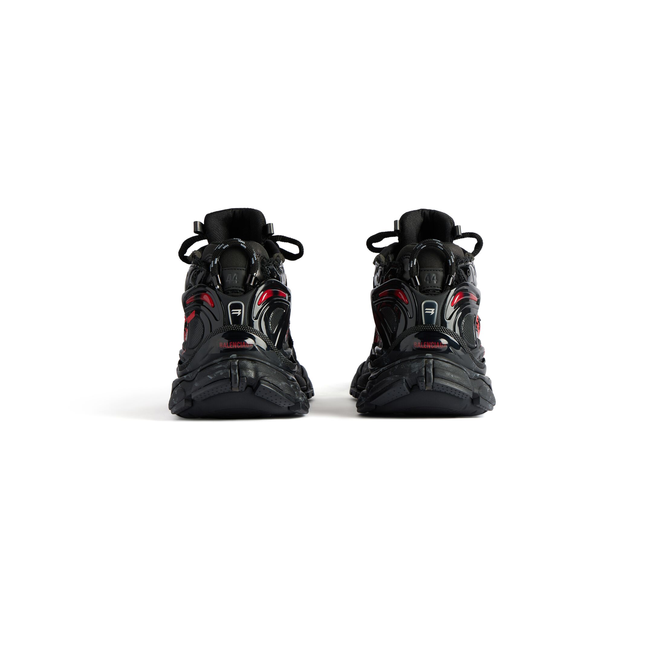 MEN'S RUNNER GRAFFITI SNEAKER IN BLACK