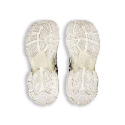 MEN'S RUNNER GRAFFITI SNEAKER IN WHITE