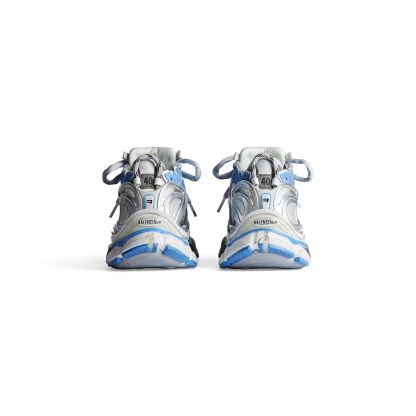 MEN'S RUNNER SNEAKER IN BLUE/WHITE/GREY