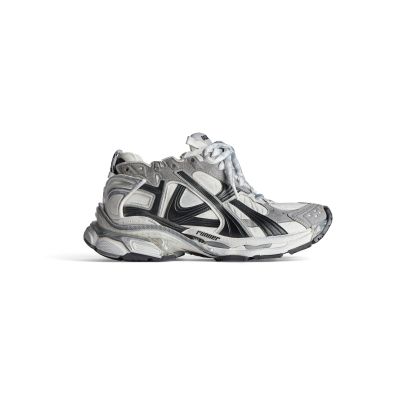 MEN'S RUNNER SNEAKER IN GREY/WHITE/BLACK