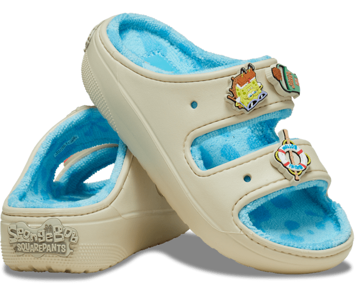 SPONGEBOB CLASSIC COZZZY TERRY SANDAL