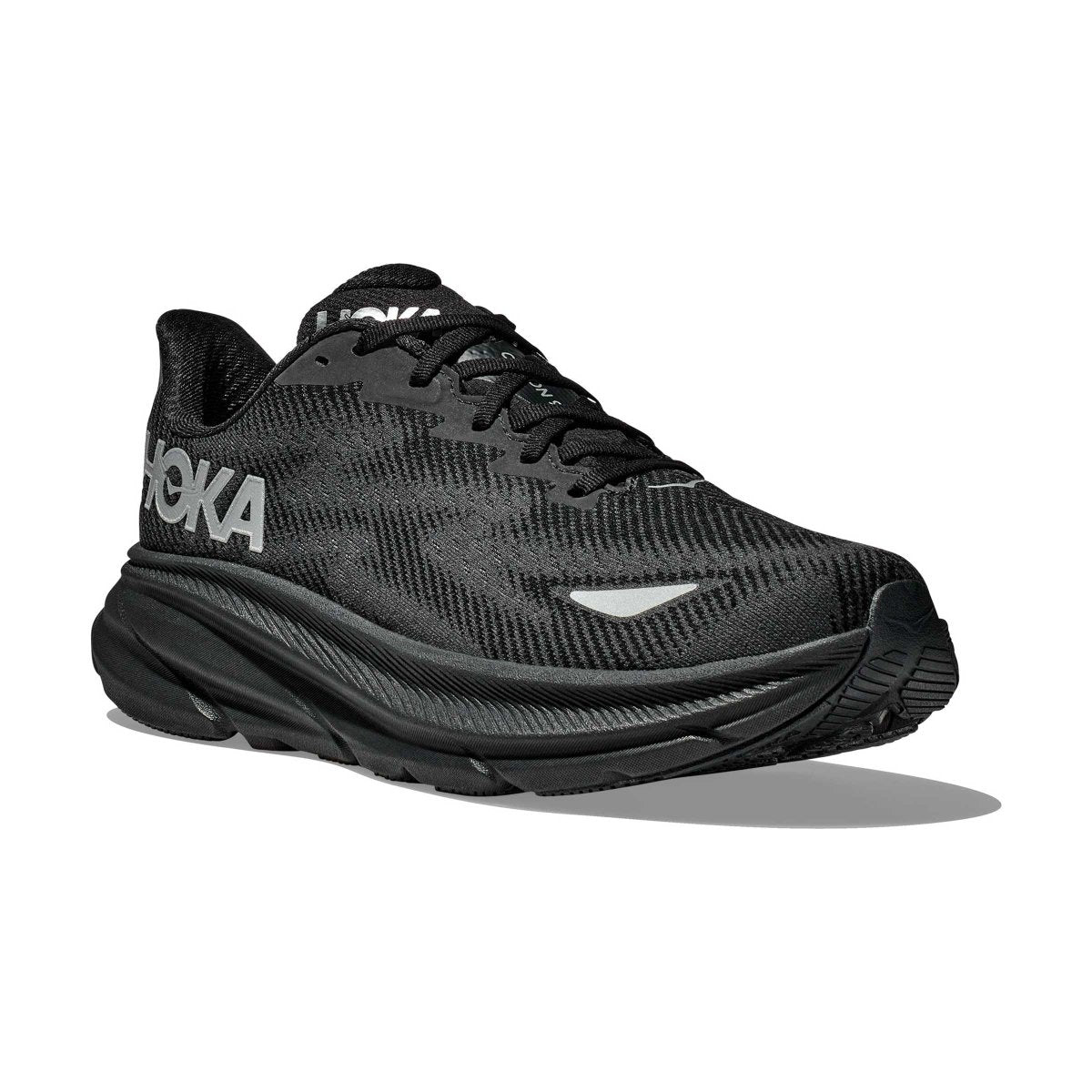Hthtoka Men's Clifton 9 Black/Black Gore-Tex