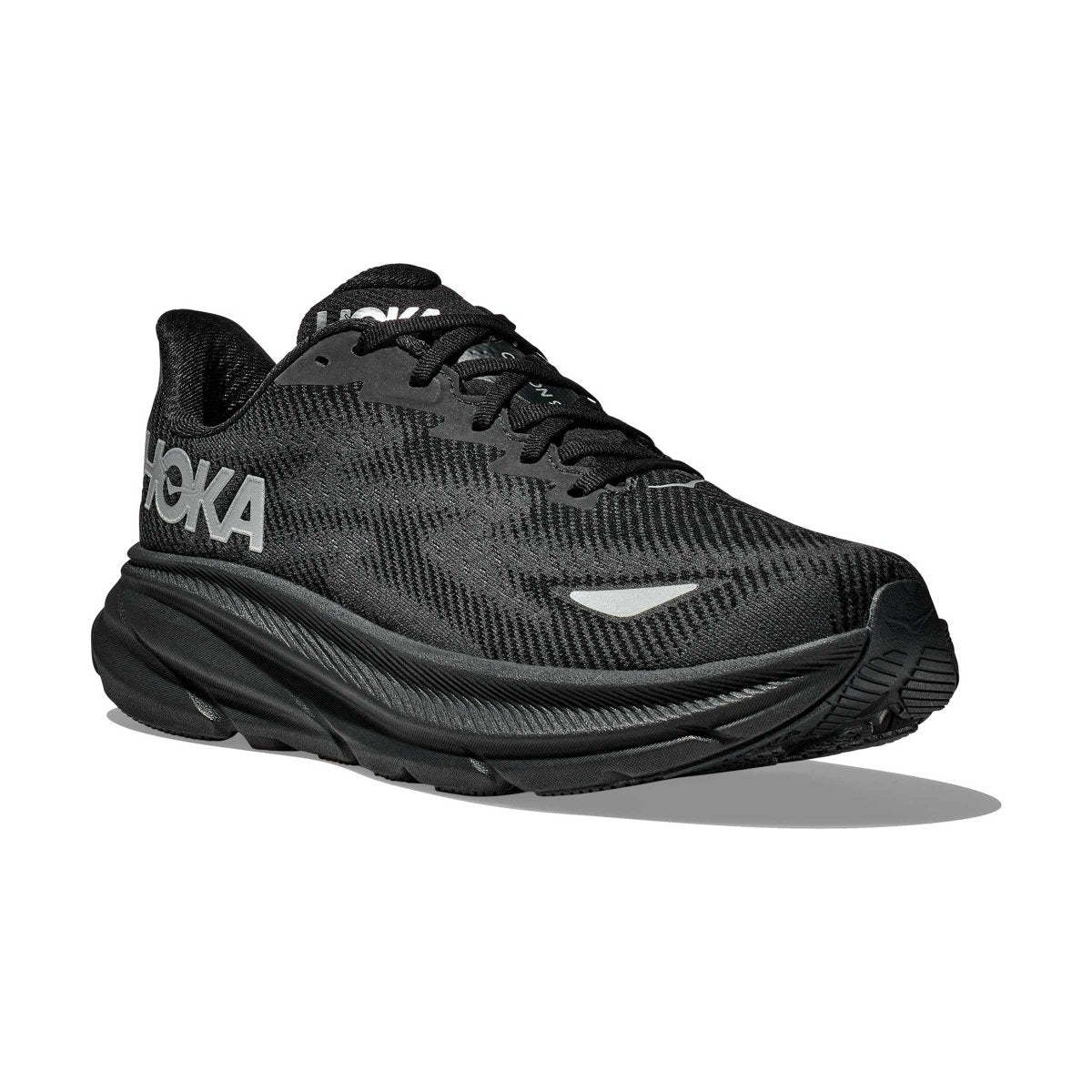 Hthtoka Men's Clifton 9 Black/Black Gore-Tex