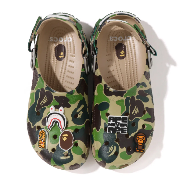 BAPE x Crocs Classic Clog 'ABC Camo