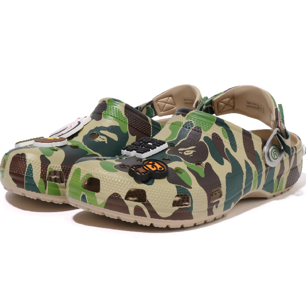 BAPE x Crocs Classic Clog 'ABC Camo