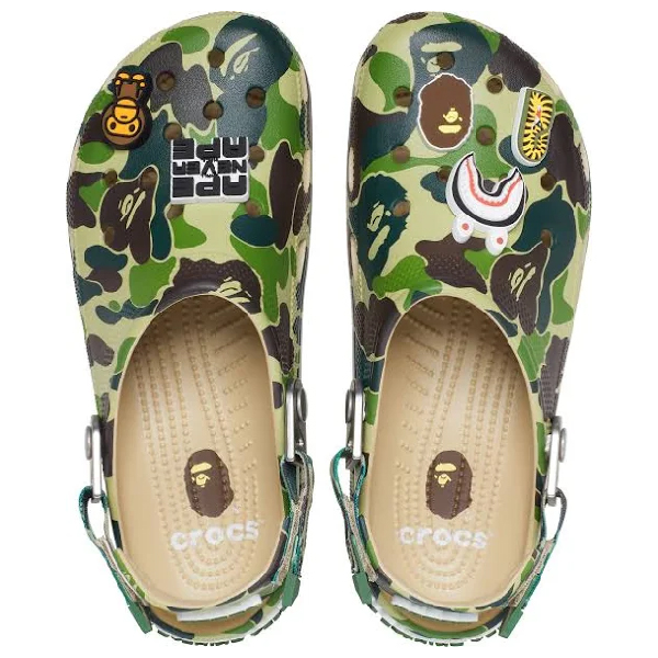 BAPE x Crocs Classic Clog 'ABC Camo