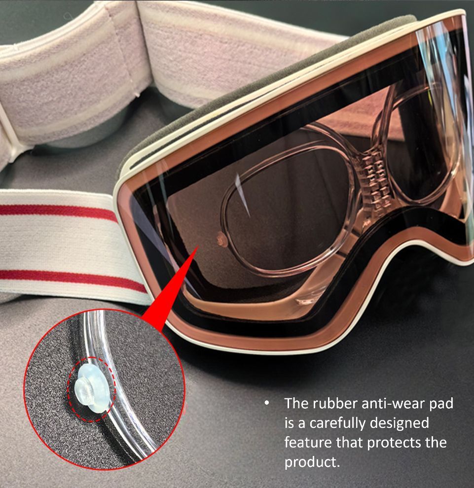 Prescription ski goggles insert-Adjustable type-Glasses Magic